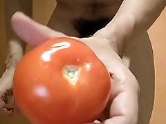 A tomato? It can&#039_t be missing from my personal collection of objects inserted in my ass