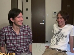 Asian twinks navel filled