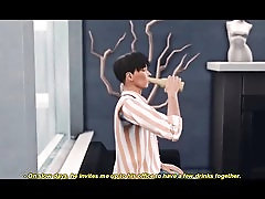 Office slut gets anal fucked and gives sloppy blowjob