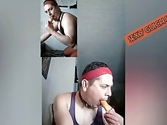 Big gay, bj, sex toy