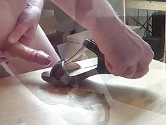 Fucking wife's sandals