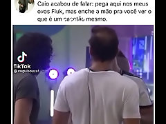 Caio BBB 21 mandando pegar em seus ovos