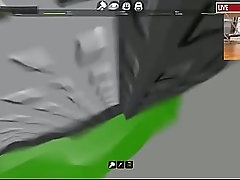 Garoto mal criado fazendo wallhop enquanto goza