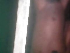 Black Africa gay man love to masturbate in his room