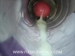 Twink Cum Inside Fleshlight