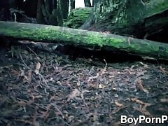 Ambushed twinkie gets assfucked by a stunning vampire