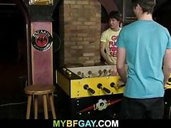 She leaves and he fucks his gay buddy from behind