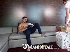 ManRoyale Morning laundry plow with jerk Hunter and Jordan manager