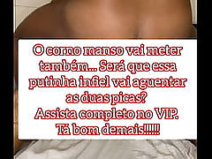 Fiz o Corno Frouxo e manso assistir eu comer e leitar a putinha dele. Contem DP. (Pr&eacute_via)