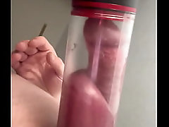 Playing With A Cock Pump and My Cock Appreciates the Attention