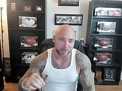 Hairy man, verbal white master, straight alpha