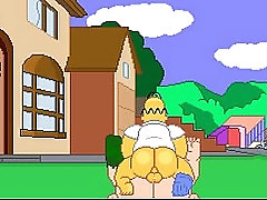 MUGEN: Homer Simpson X Peter Griffin