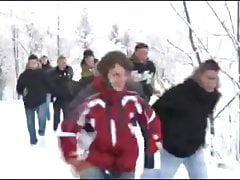 Bareback Snowriders. (2).