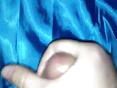 Light Blue Satin Prom Dress