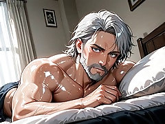 Sucking monster cocks, suck and swallow cum, old suck