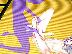 Genshin Impact Yaoi - Razor footjob &amp_ bareback - Japanese Asian Manga Gay Pron