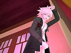 Nagito Alone and Jerks Off by Himself (NeinSFW)