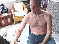 ample dicked daddy wanking 002