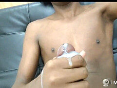 Black-Panter-1 - cumshow and tonguing - 08.102019