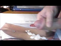 Cumetribute on my Tits