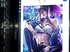 KDA Akali SoP 2 - Cum Tribute On Her Sexy Body