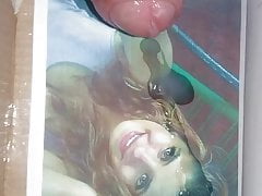 Cumtribute to beautiful Paola Diaz