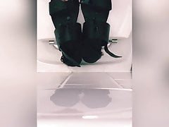 Heels der Azubine extrem besamt