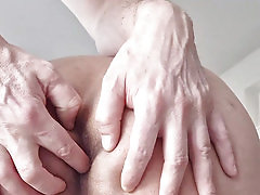 Big Spanking with Huge Spectacular Cumshot