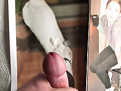 Sock fetish cum tribute request for sventek2