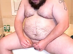 Bear, cock sounding, straight guy