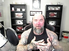 Hairy muscle men, muscle tattoo, the interview