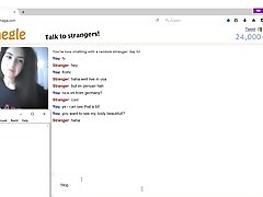 Hot Persian USA girl showing small boobs on Omegle