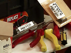 Construction worker fucks instead of work