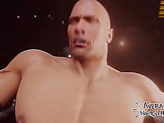 John Cena &amp_ the Rock animation