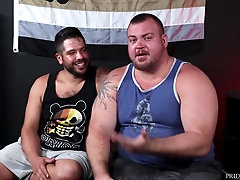 Tatted Twinks Get Deep And Raw - Lanz Adams And Bridgette Monroe