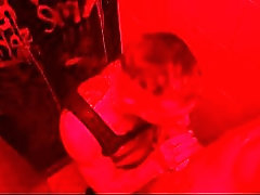 The club security guard fucks me all night in a toilet stall.