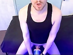 British daddy dirty talking edging fleshlight fuck
