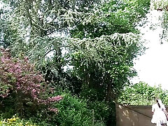 In an outfit with a little babydoll dress for a day