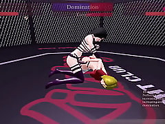 Layla &quot_the Gotthic&quot_ dominates her way all to the top [Round 2 - Kinky Fight Club]