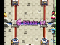 Hermosa culona siendo follada en el clash royale, Darkronin noob