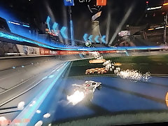 3 chicos se cogen a 3 chicos  en Rocket leage