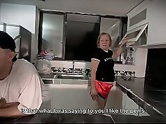 My girlfriend wants to have sex, but I like dick, so my mother-in-law helps me out.