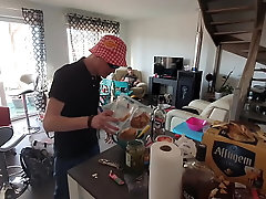 Morning routine with the boyz