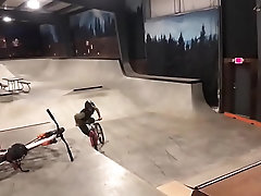 man gets pounded by wall