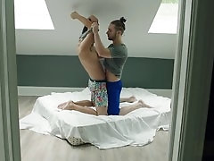 Hairy jock, smooches, lean