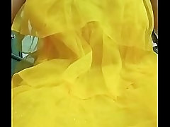 Indian Gay Crossdresser Gaurisissy xxx sex in yellow Lehenga