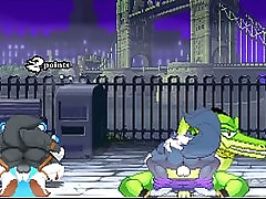 MUGEN: Jon Talbain &amp_ Othello X Splendid &amp_ Vector The Crocodile