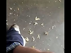 Stroking My Big Ass Cock Outside in the Garage Until I End in Massive Amount of Cum I Couldn'_t Contain