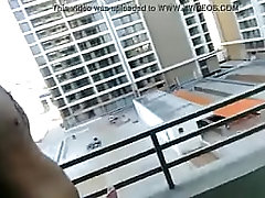 Flashing in my balcony, completely naked, neighbors saw me