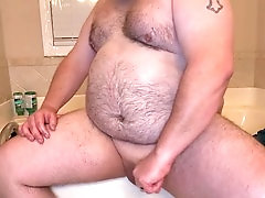 Round, hairy dads, butt plugs